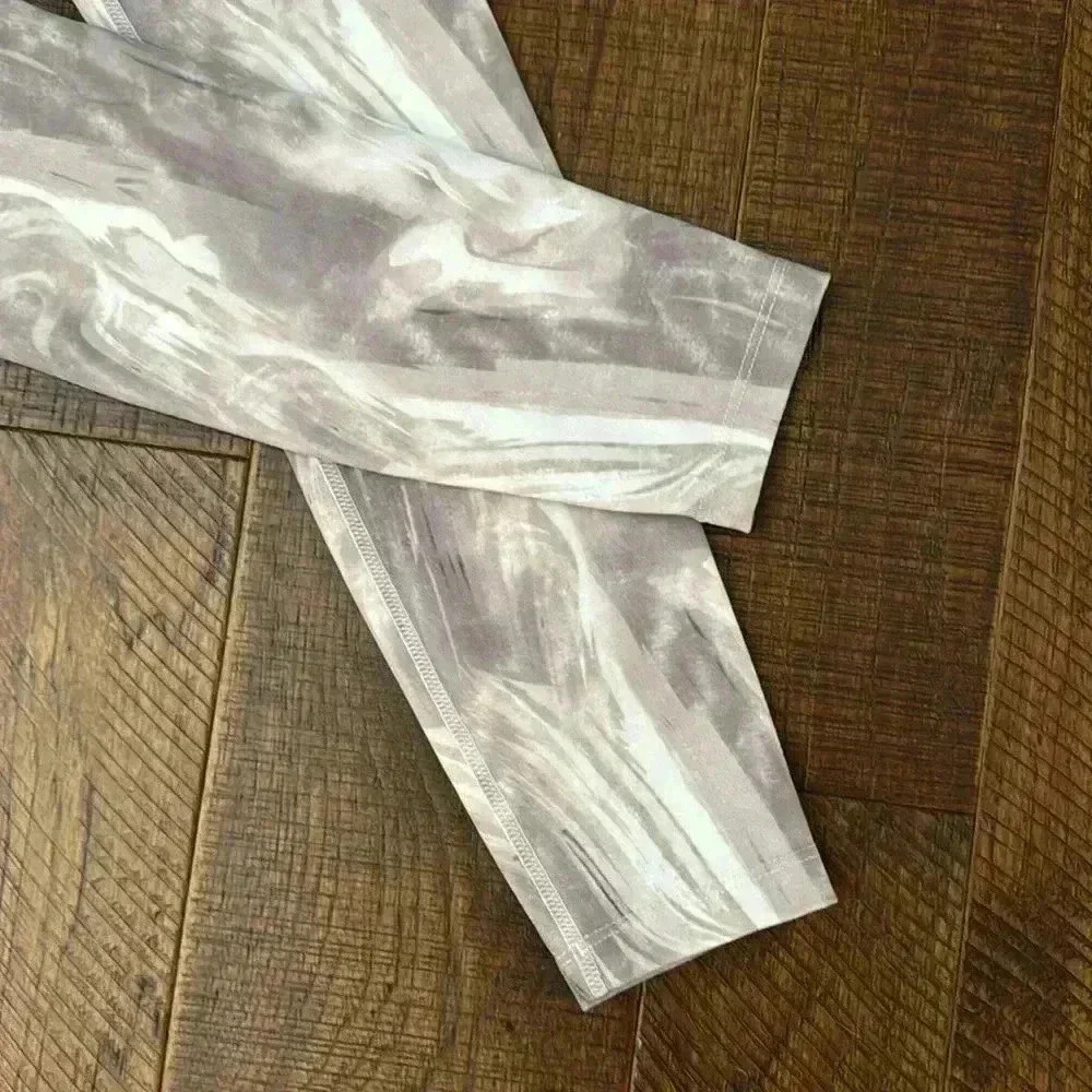 Varley High Rise Full Length Century Canvas Marble Leggings - Picture 3 of 9